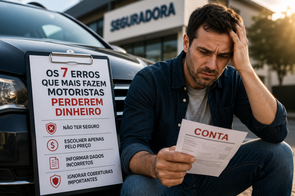 os 7 erros que mais fazem o motorista escolher a proteção veicular