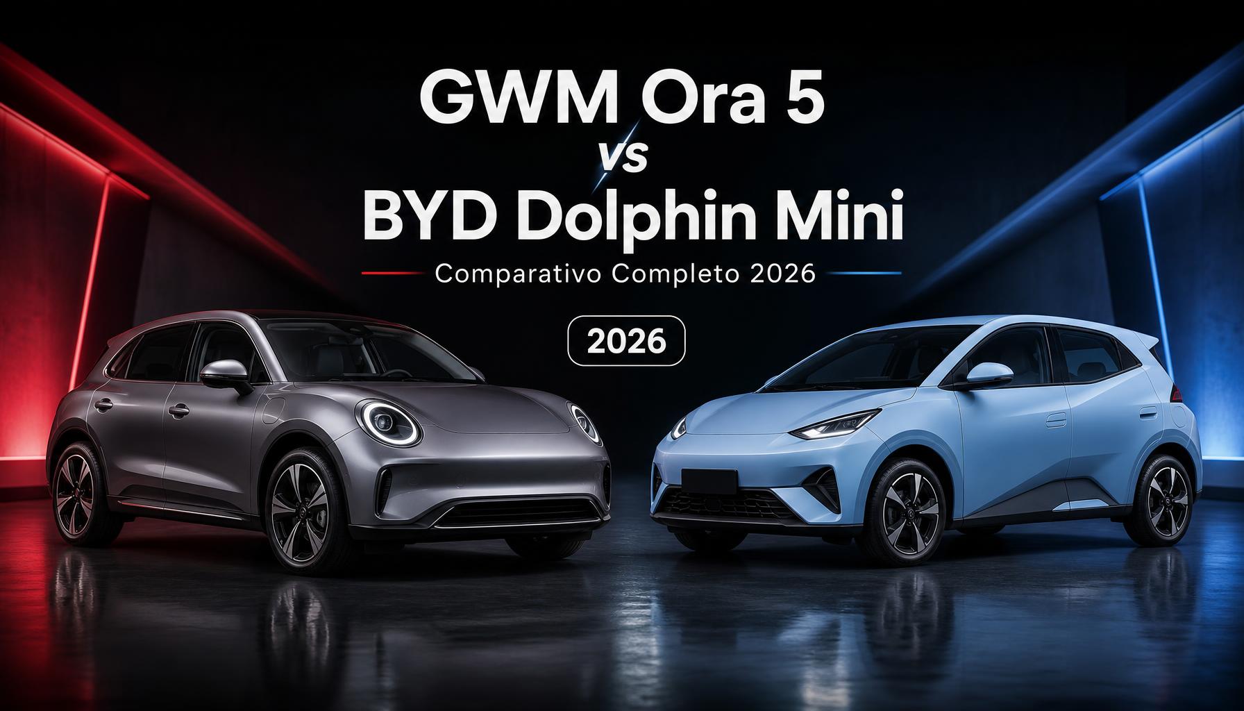 GWM Ora 5 vs BYD Dolphin Mini
