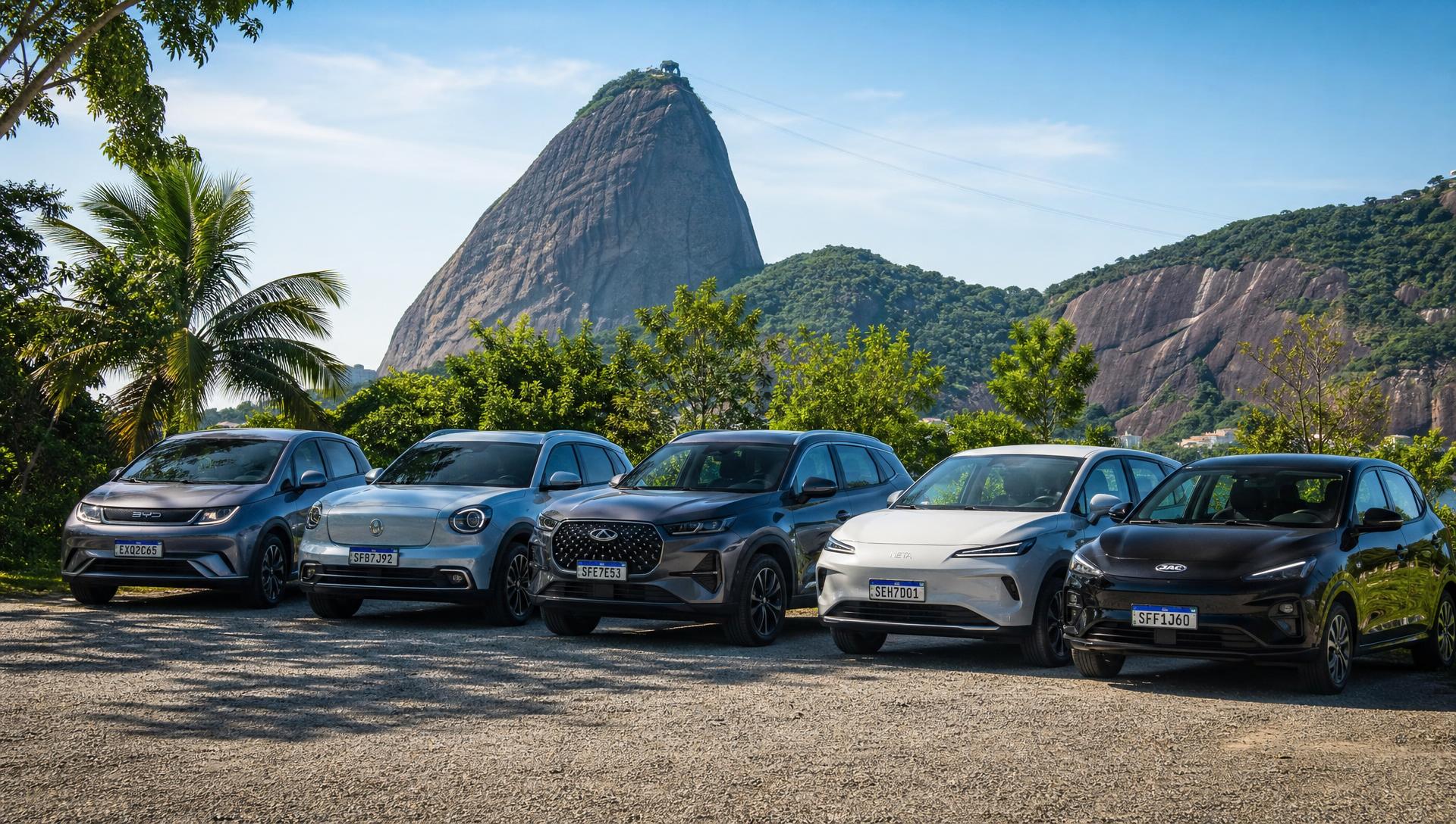 Marcas de Carros Elétricos Chineses no Brasil
