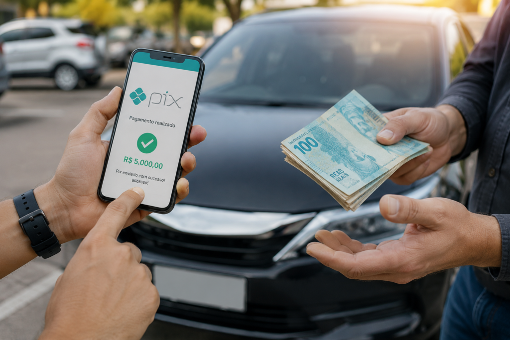 golpe do pagamento antecipado na compra de carro usado