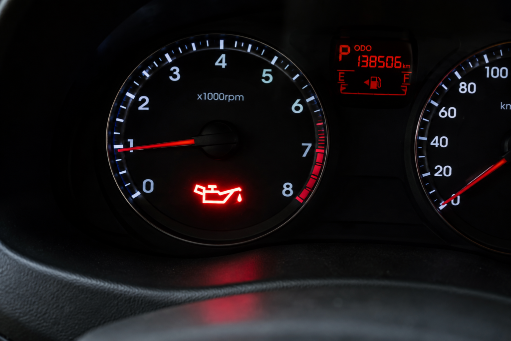 Quando Trocar o Óleo do Carro: Guia Completo por Km, Tempo e Sinais de Alerta 5 luz-oleo-painel