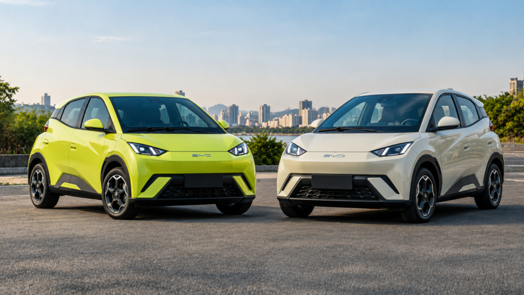 BYD Dolphin Mini Preço 2026: Evolução e Vendas Recordes 6 Comparação entre as versões GS e GL do BYD Dolphin Mini