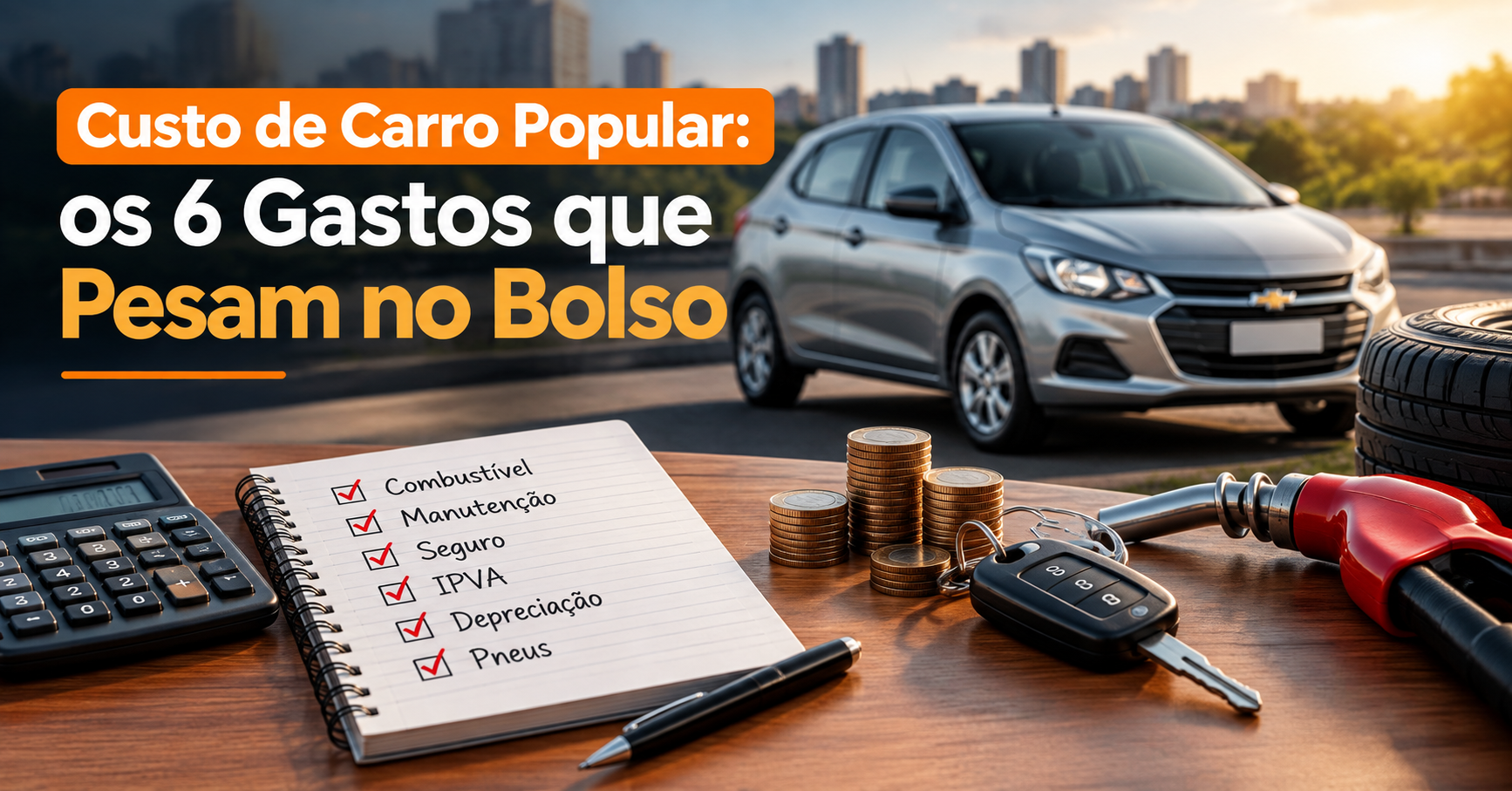 Custo de Carro Popular: os 6 Gastos que Pesam no Bolso