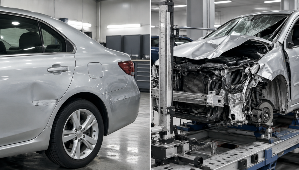 Termos de Carro Usado: o Dicionário Completo do Comprador 2 graus de sinistro em termos de carro usado