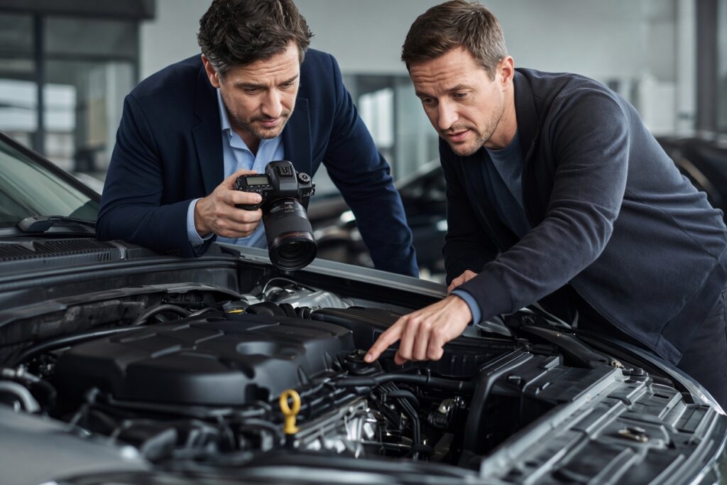 vistoria de carro popular usado antes da compra