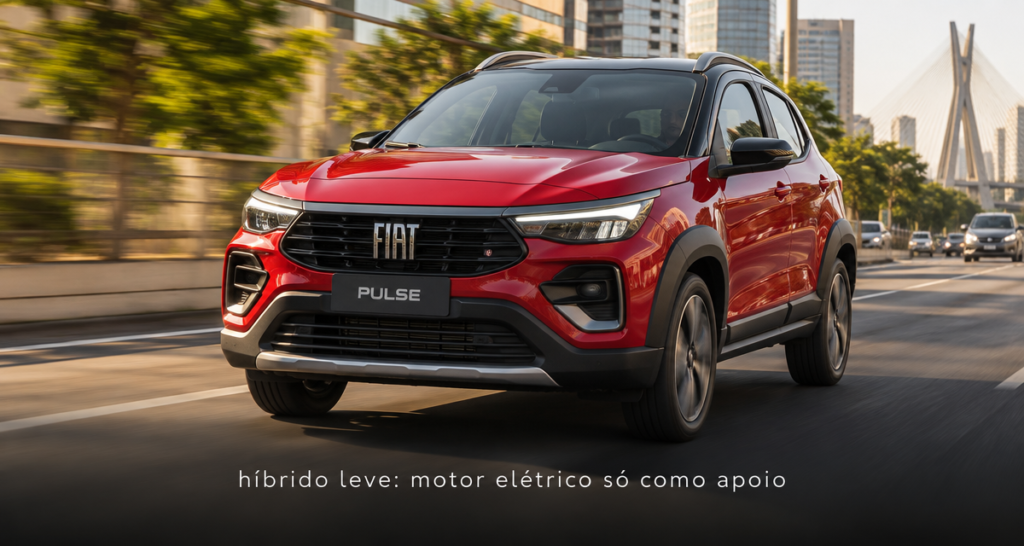 Carro Híbrido Mais Barato do Brasil: 5 Opções e Como Escolher 7 Fiat Pulse híbrido leve entre os carros híbridos baratos